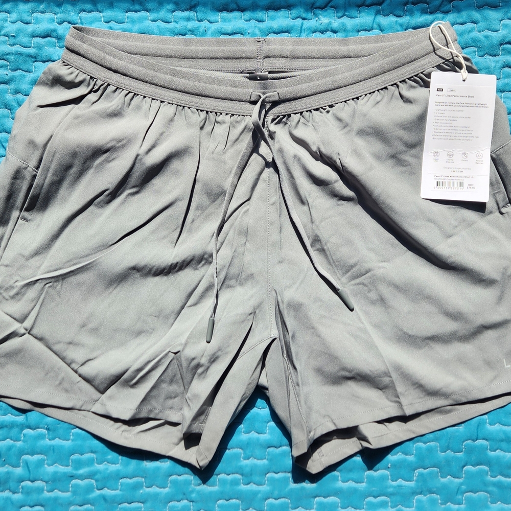 Gray Athletic Shorts